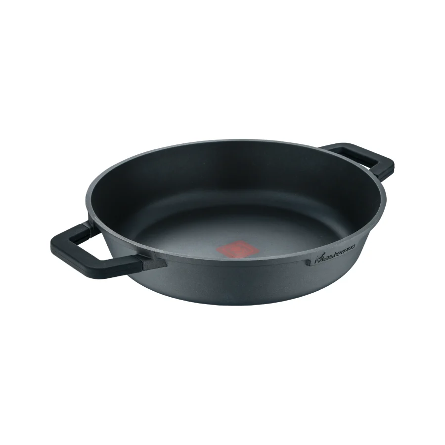 Cacerola baja de 32 cm de aluminio fundido