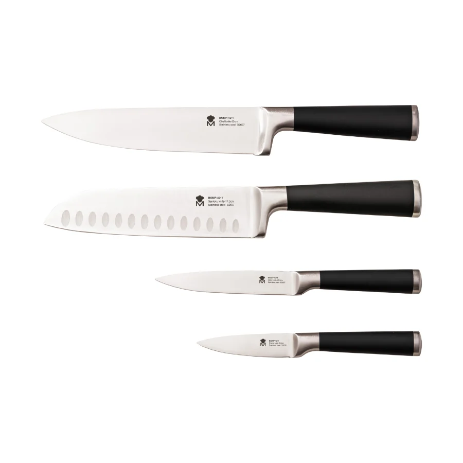 Set de 4 cuchillos de cocina