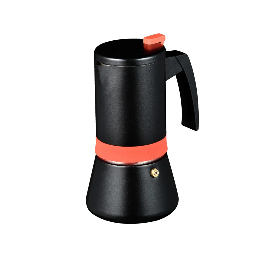 Cafetera 6 tazas acero inoxidable