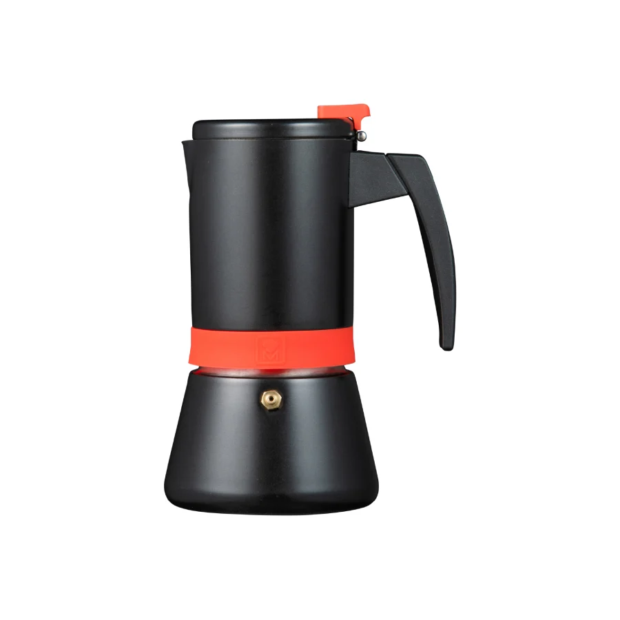 Cafetera 6 tazas acero inoxidable