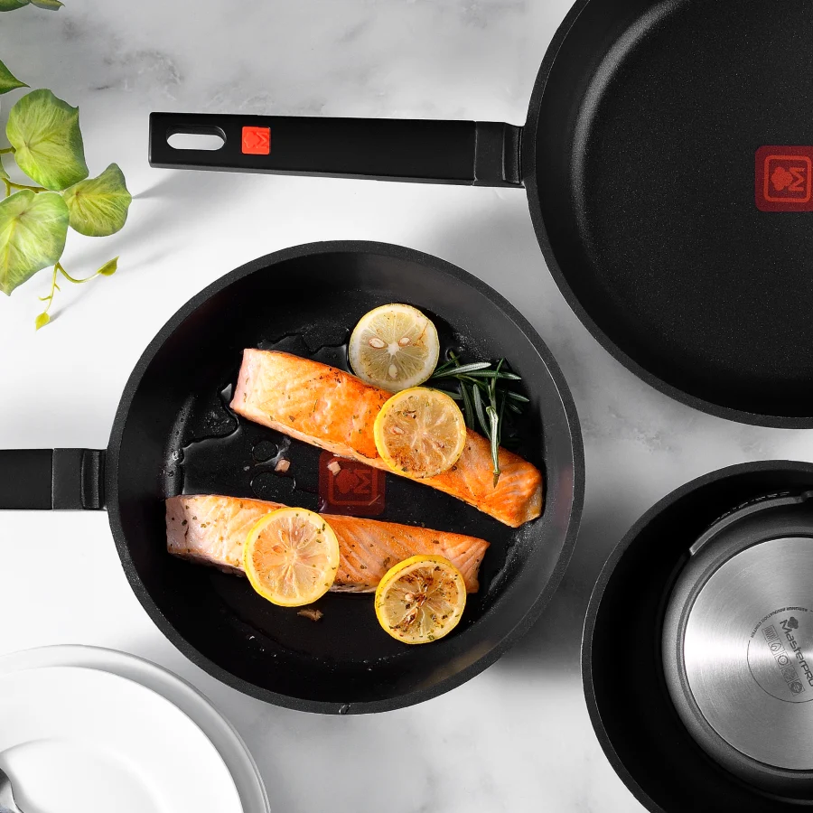 Sartén de aluminio fundido