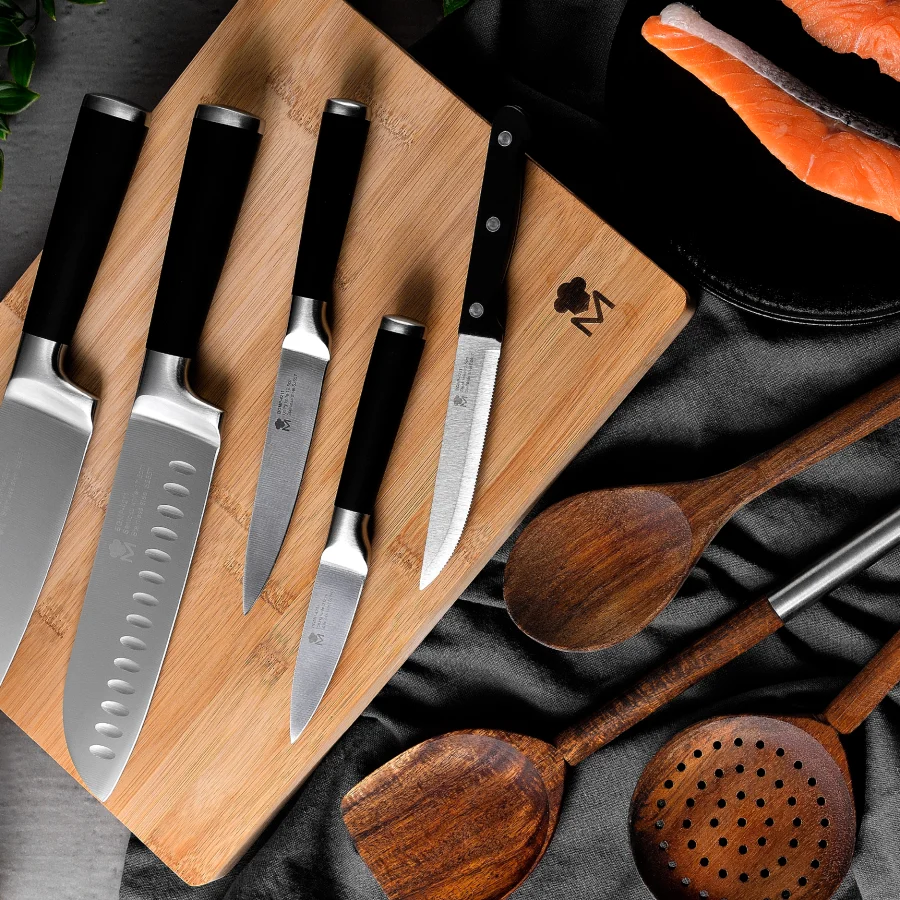 Set de 4 cuchillos de cocina