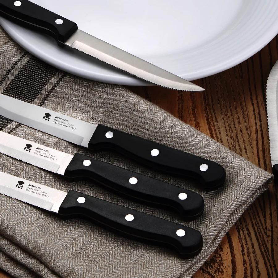 Set 6 cuchillos chuleteros