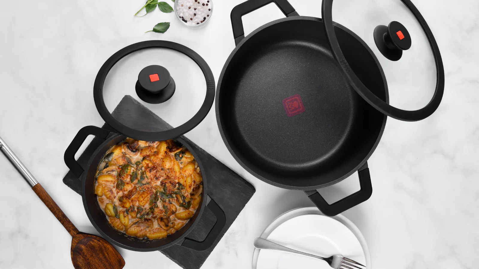 Asador aluminio fundido